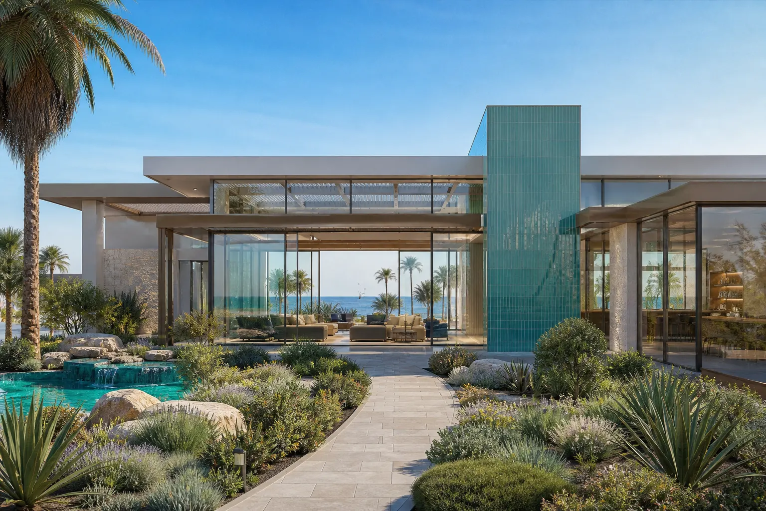 Town Walk at Makadi Heights – Apartments and townhouses on the community spine